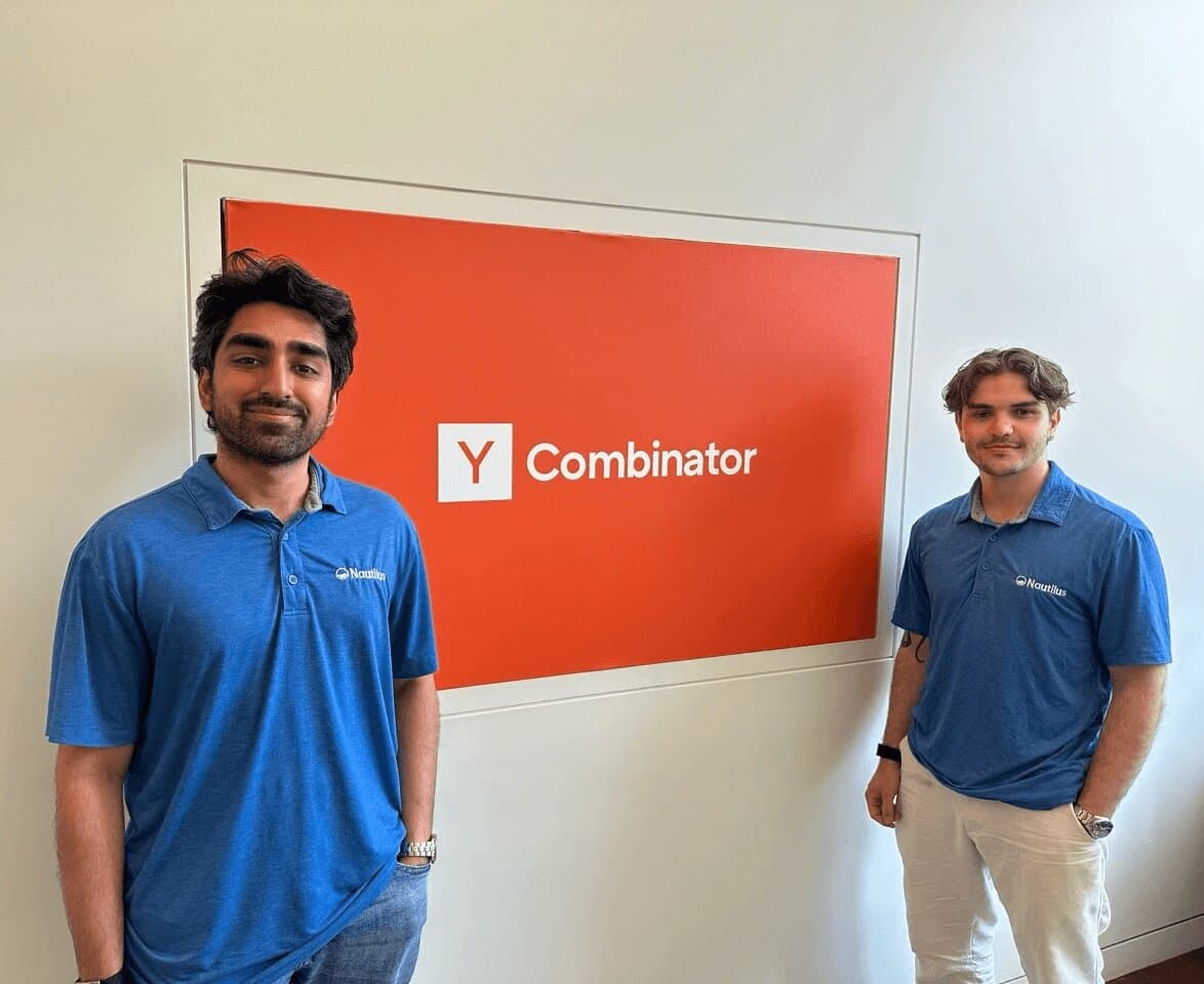 Amayr and Ali at the Y Combinator offices