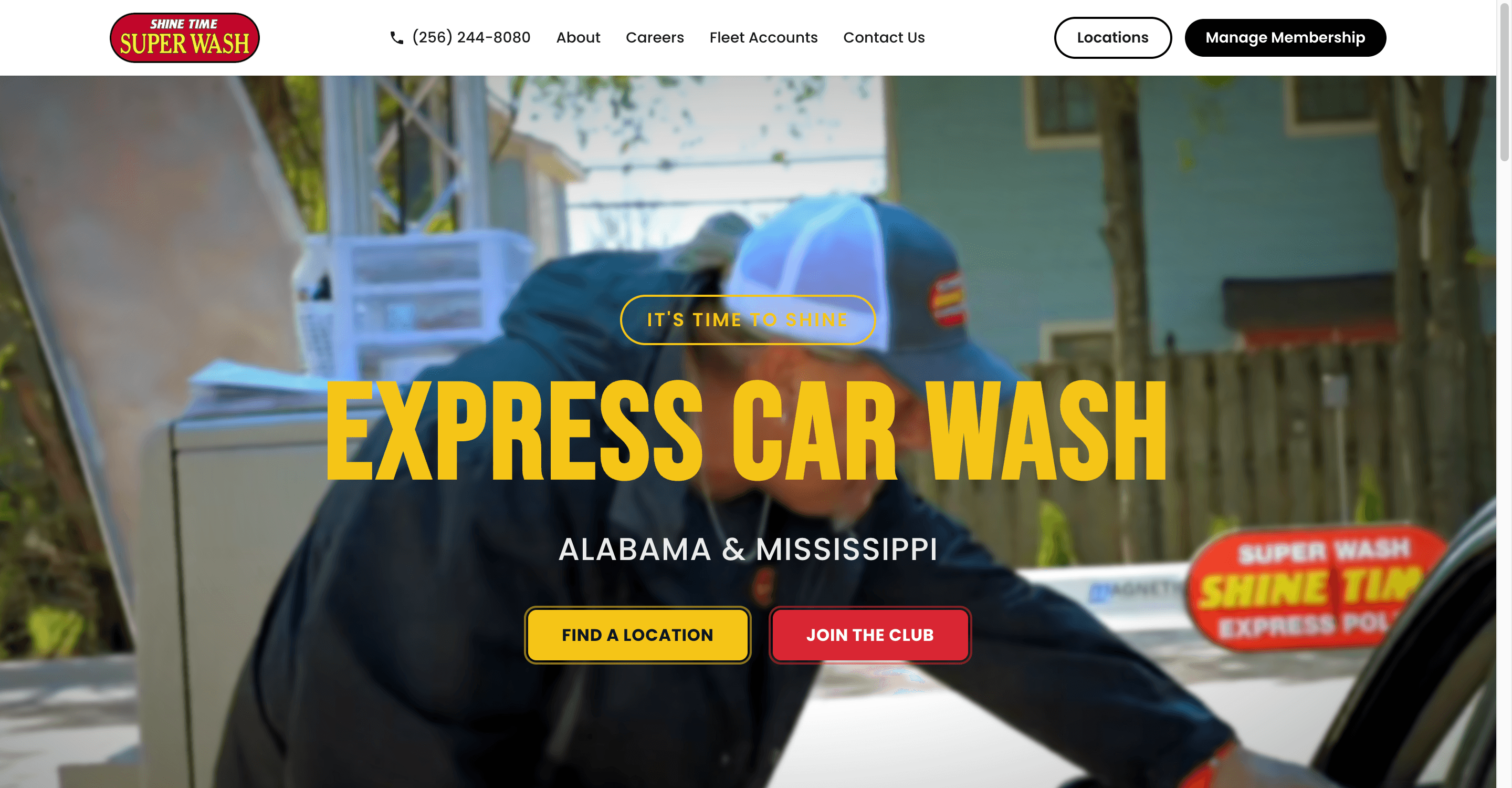Screenshot of Shine Time Super Wash